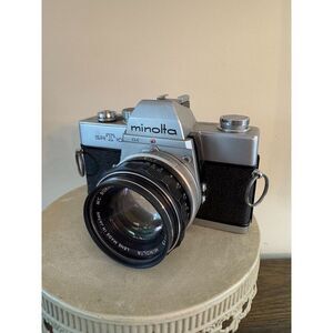 Vintage Minolta SrT 101 with Rokkor PF x 55 mm F1.7 lense great condition